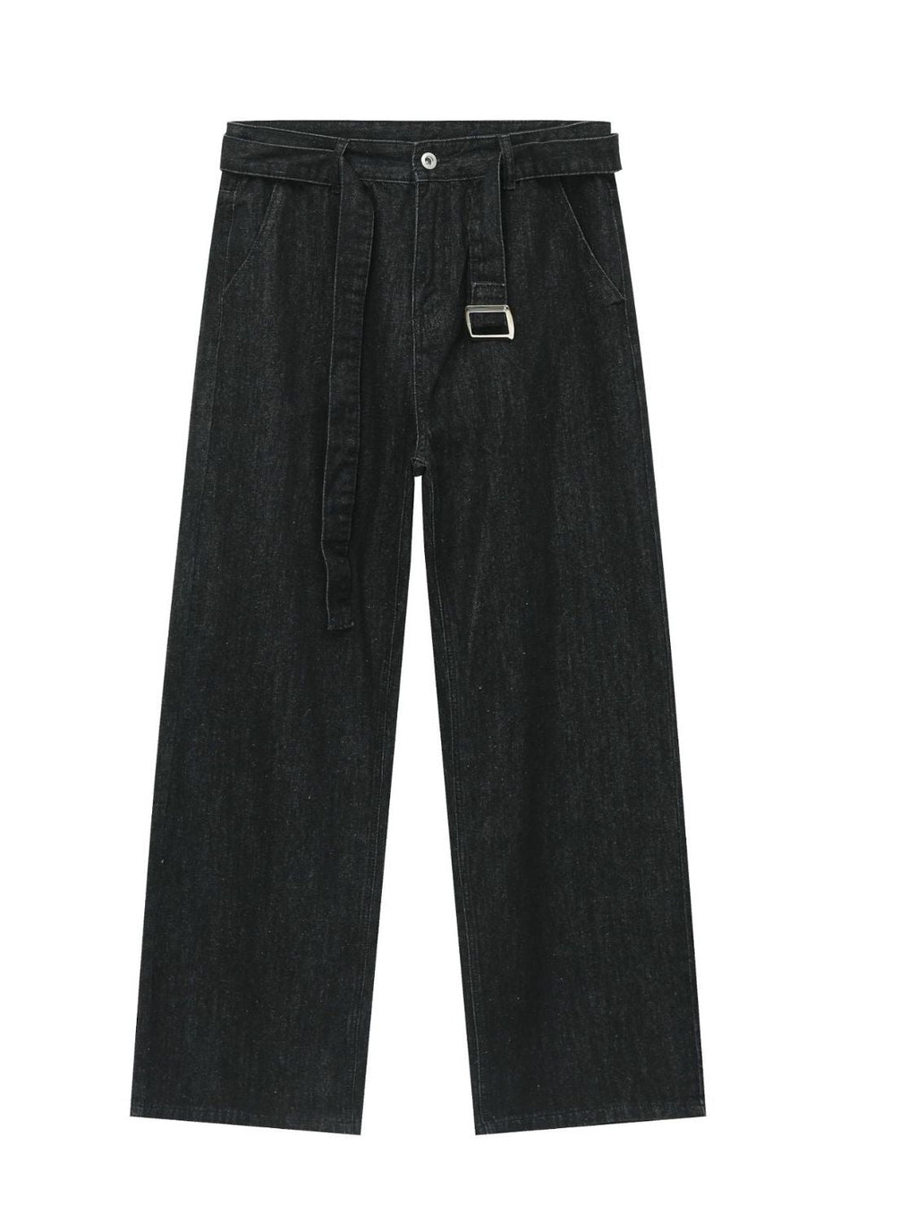 Men's Loose Fit Jeans with Pockets