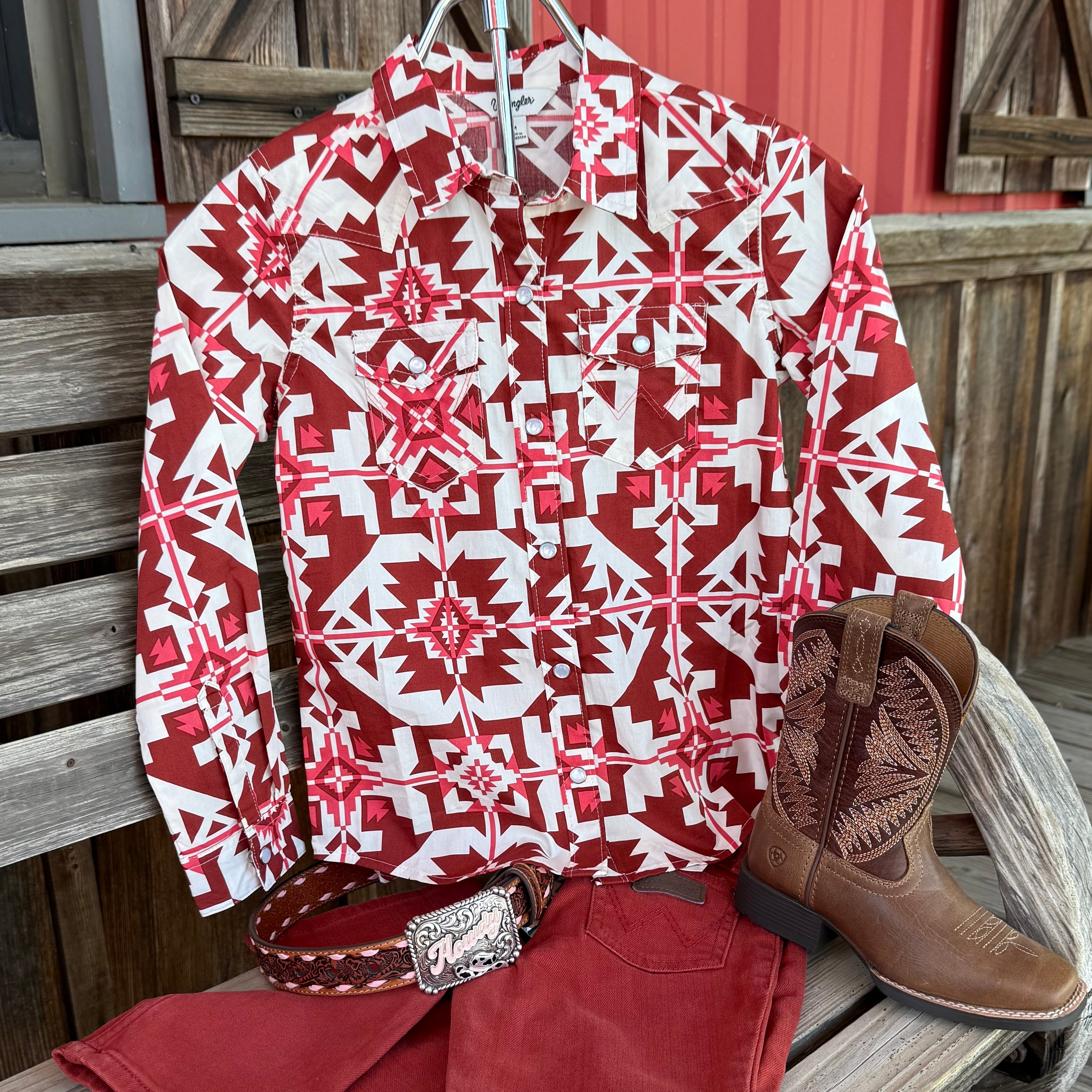 Pink Checotah | Wrangler Girls