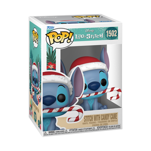 (PRE-ORDER) POP! Disney: Stitch HLDY– Stitch w/CC