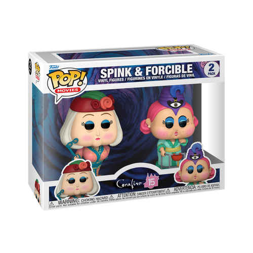 (PRE-ORDER) POP! Movies: Coraline 15th - Spink & Forcible 2PK
