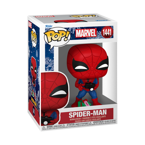 (PRE-ORDER) POP! Marvel: Spiderman w/Open gift