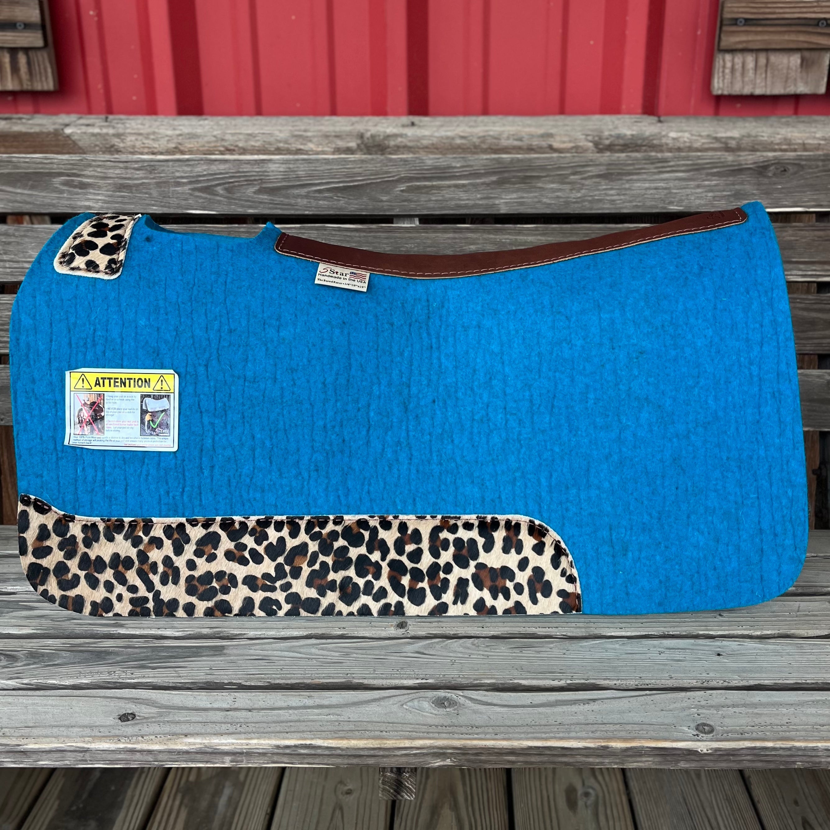 3/4" Turquoise Jaguar 30x28