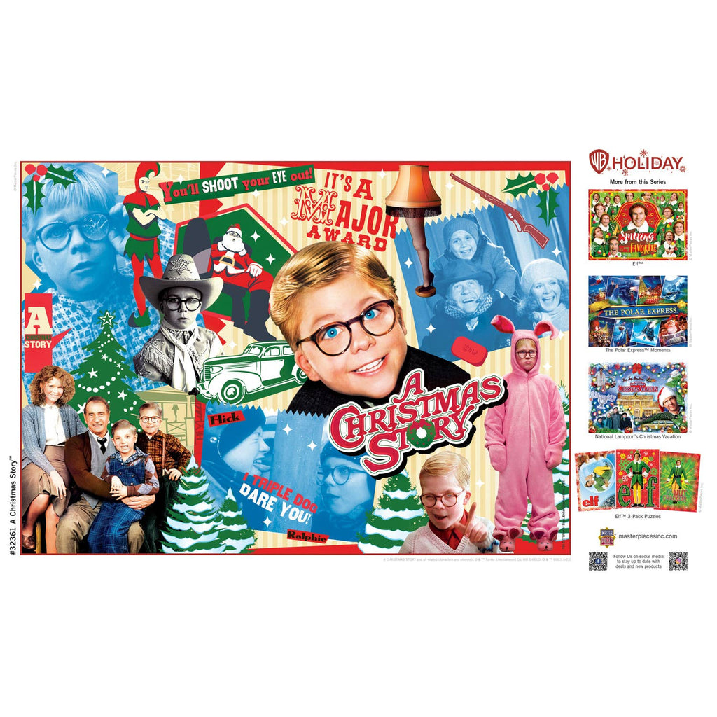 A Christmas Story 500 Piece Jigsaw Puzzle by Masterpieces Puzles