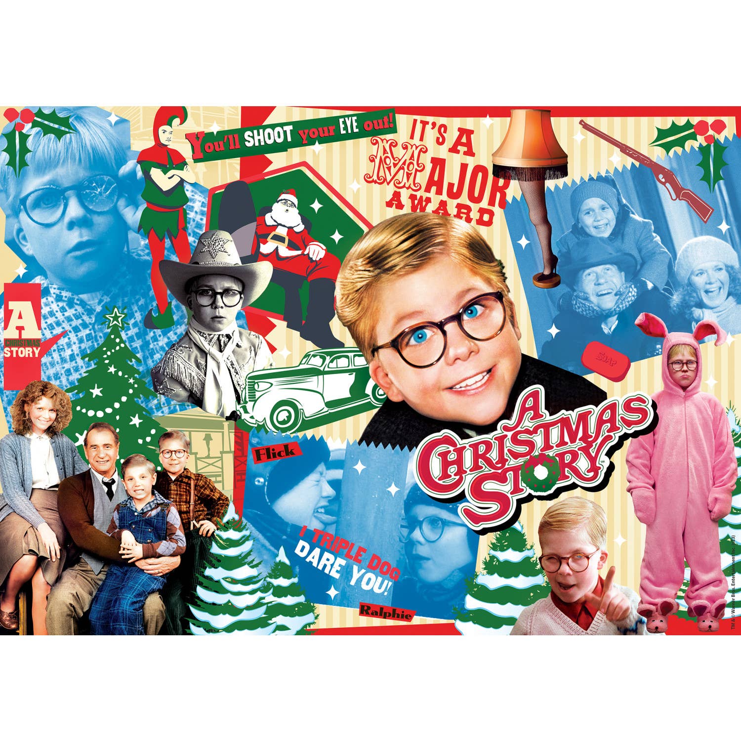 A Christmas Story 500 Piece Jigsaw Puzzle by Masterpieces Puzles