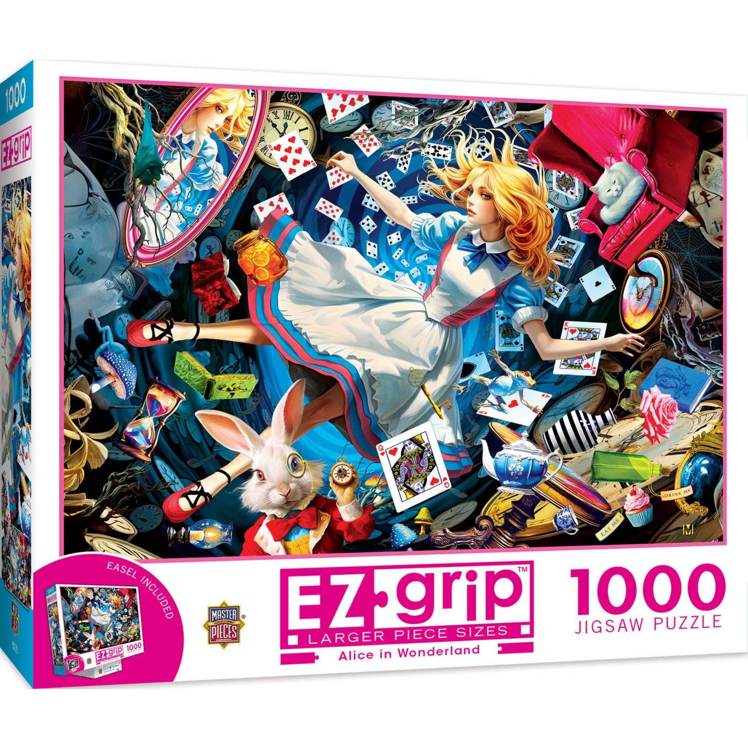 Alice in Wonderland 1000 Piece Jigsaw Puzzle with EZ Grip by Masterpieces