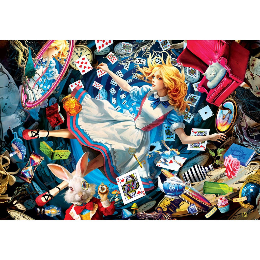 Alice in Wonderland 1000 Piece Jigsaw Puzzle with EZ Grip by Masterpieces