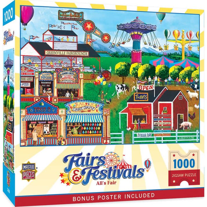 All's Fair 1000 Piece Jigsaw Puzzle | Masterpieces
