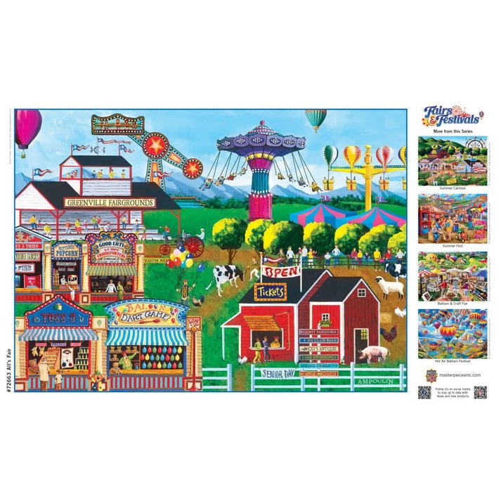 All's Fair 1000 Piece Jigsaw Puzzle | Masterpieces