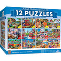 Artist Gallery Jigsaw Puzzle Collection Series 3 - 12 Pack | Masterpieces Puzzles