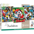 Audubon - 500 Piece Jigsaw Puzzles 3 Pack by Masterpieces