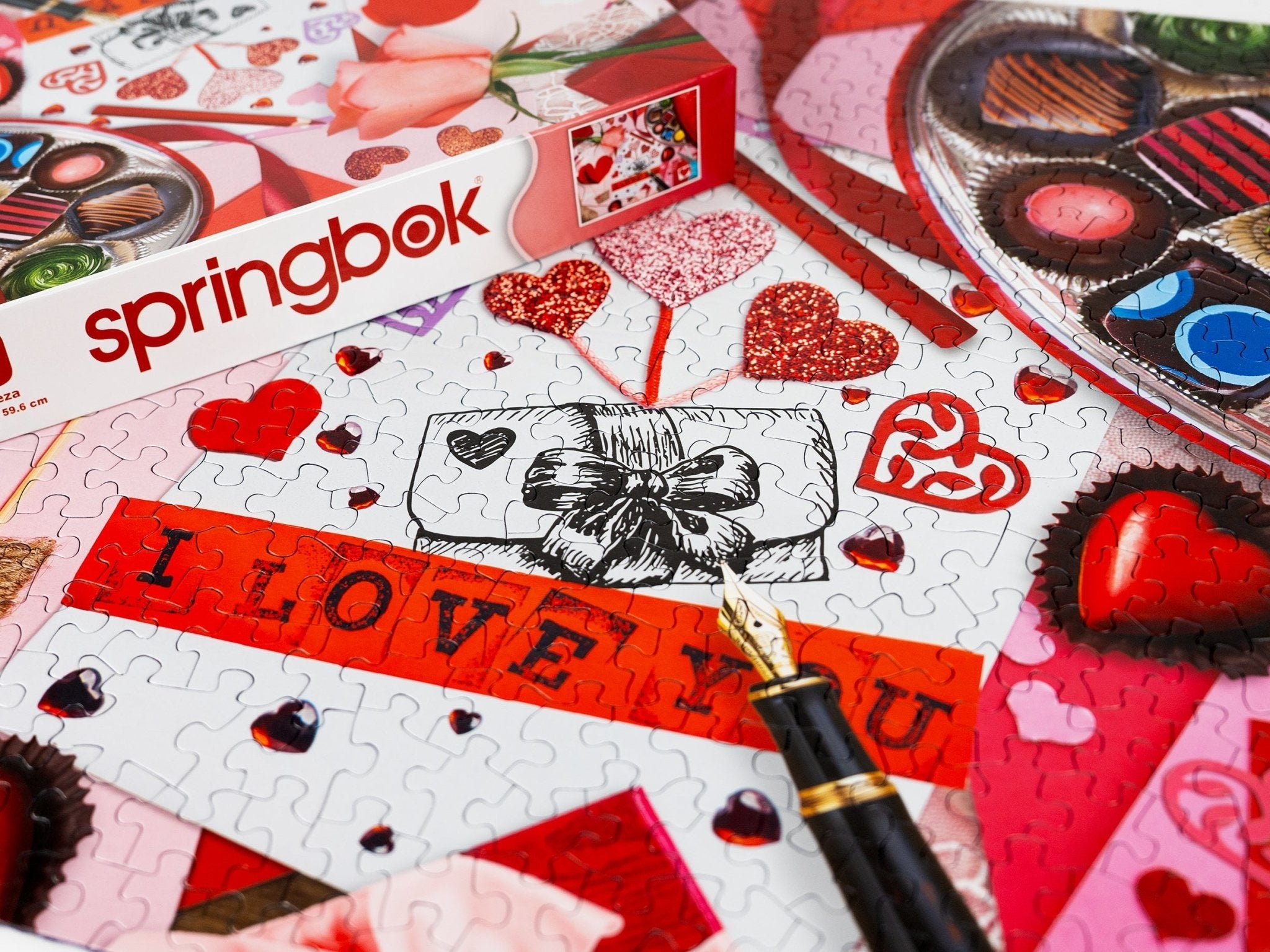 Be My Valentine 500 Piece Jigsaw Puzzle | Springbok Puzzles