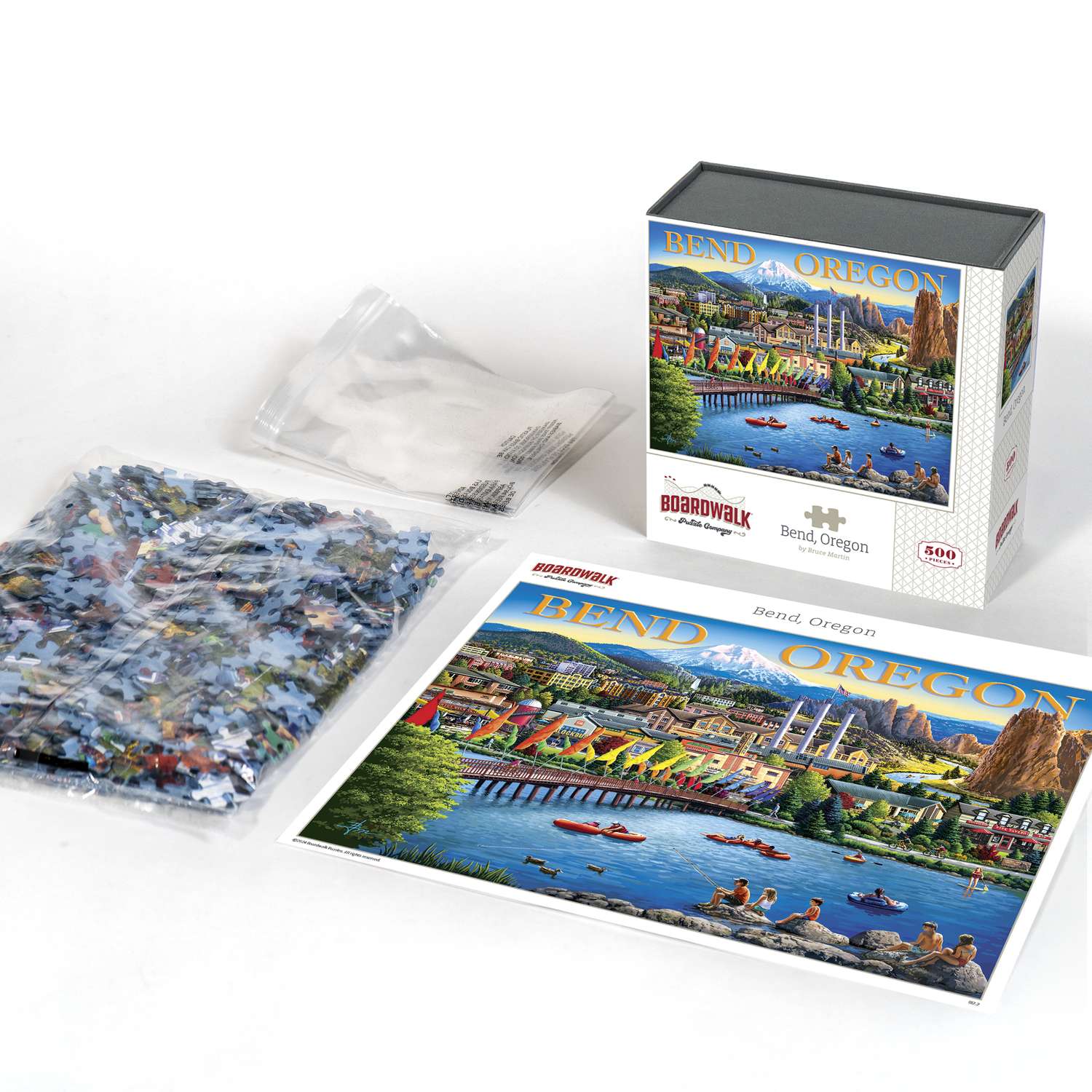 Bend, Oregon 500 Piece Jigsaw Puzzle by Boardwalk Puzzle Company