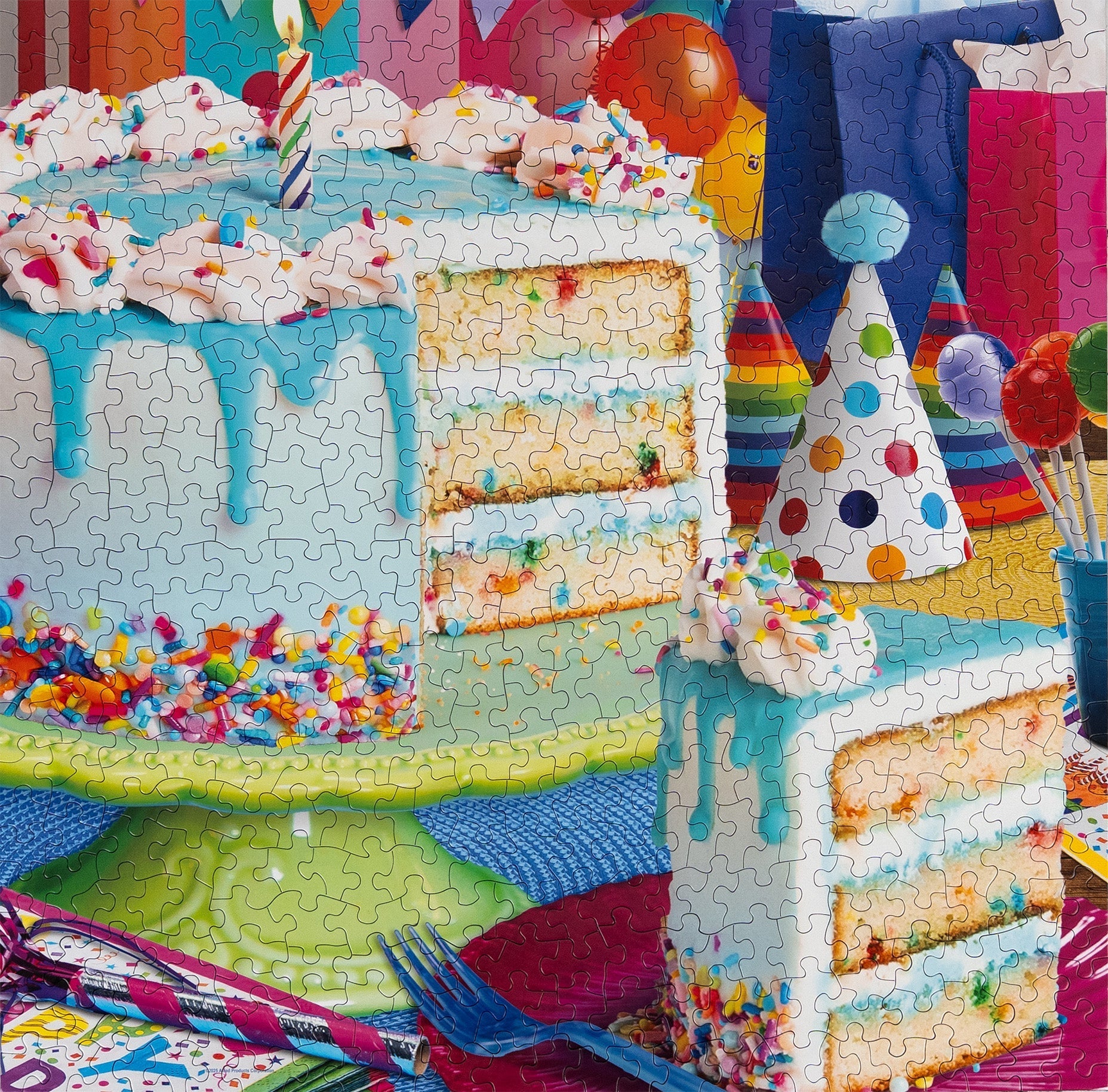 Birthday Cake 500 Piece Jigsaw Puzzle - Limited Release | Springbok Puzzles