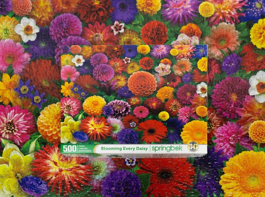 Blooming Every Daisy  500 Piece Jigsaw Puzzle by Springbok Puzzles