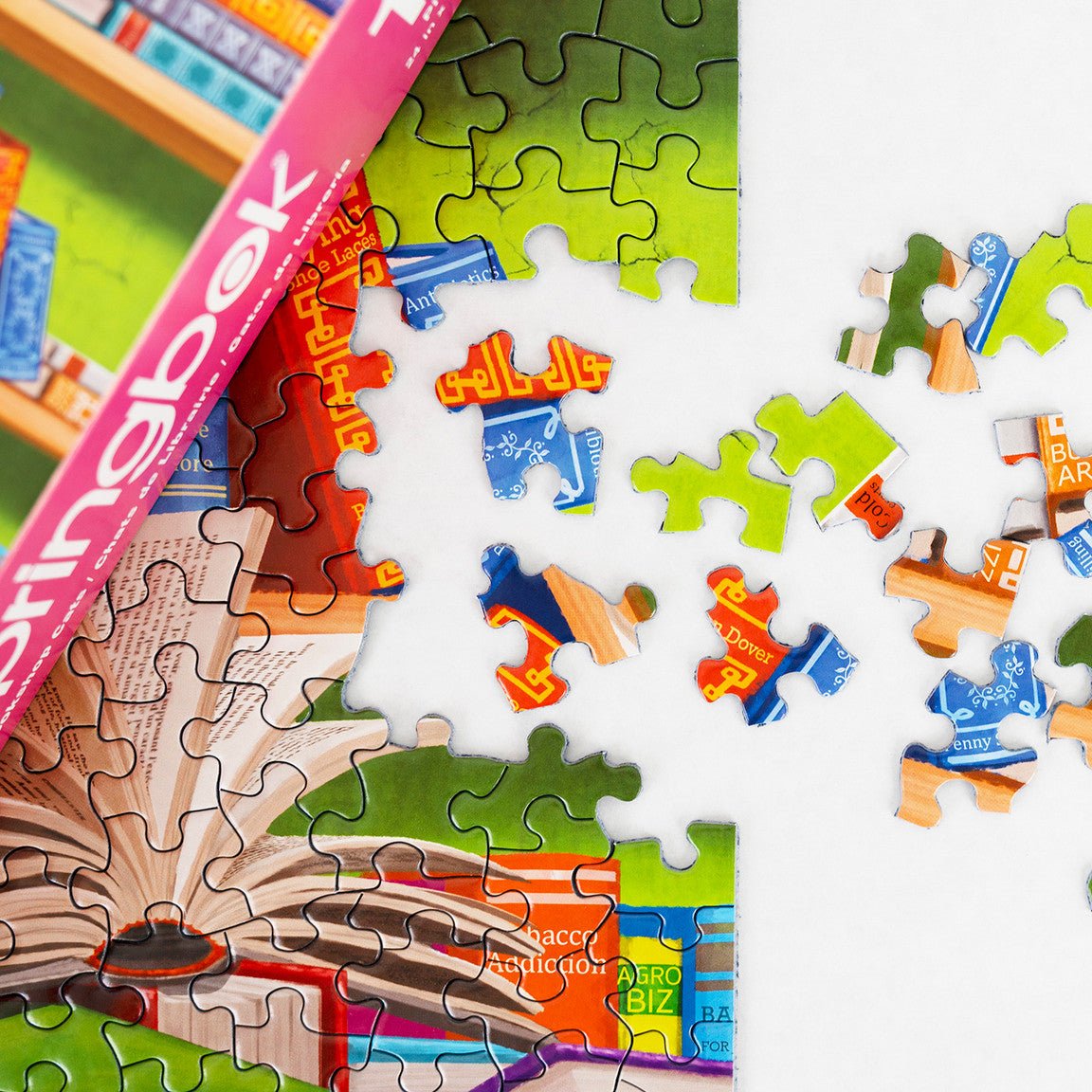 Bookshop Cats 1000 Piece Jigsaw Puzzle by Springbok Puzzles