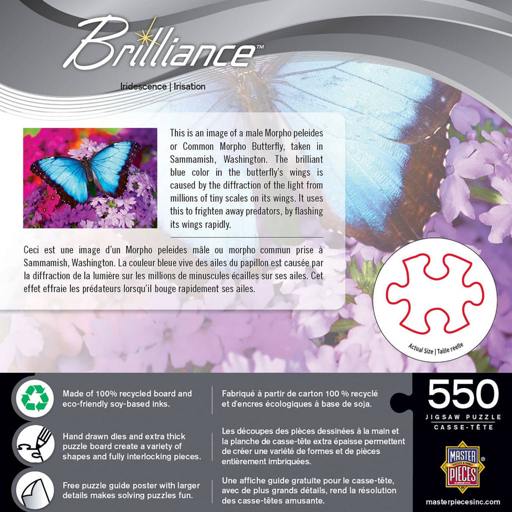 Brilliance - Iridescence 550 Piece Puzzle by MasterPieces Puzzles