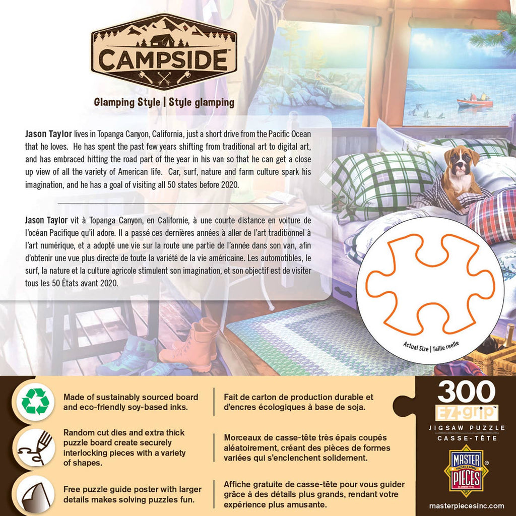 Campside - Glamping Style 300 Piece EZ Grip Puzzle by MasterPieces