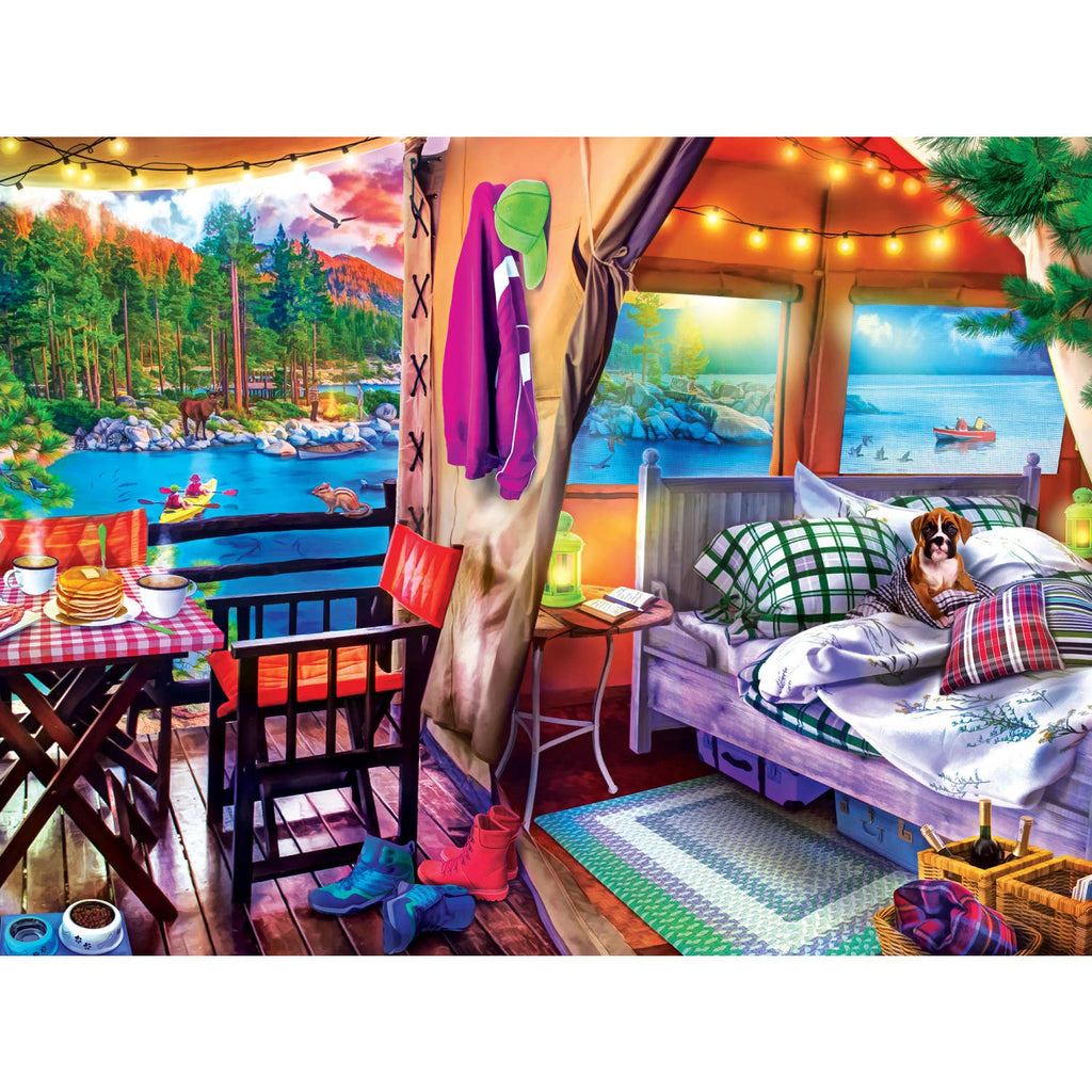 Campside - Glamping Style 300 Piece EZ Grip Puzzle by MasterPieces