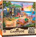 Campside Oceanside Camping 300 Piece EZ Grip Jigsaw Puzzle | Masterpieces