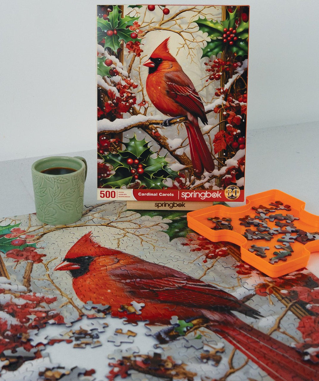 Cardinal Carols 500 Piece Jigsaw Puzzle | Springbok Puzzles