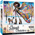 Catwalk Couture - Chic Kitty Stroll 1000 Piece Jigsaw Puzzle by Masterpieces Puzzles