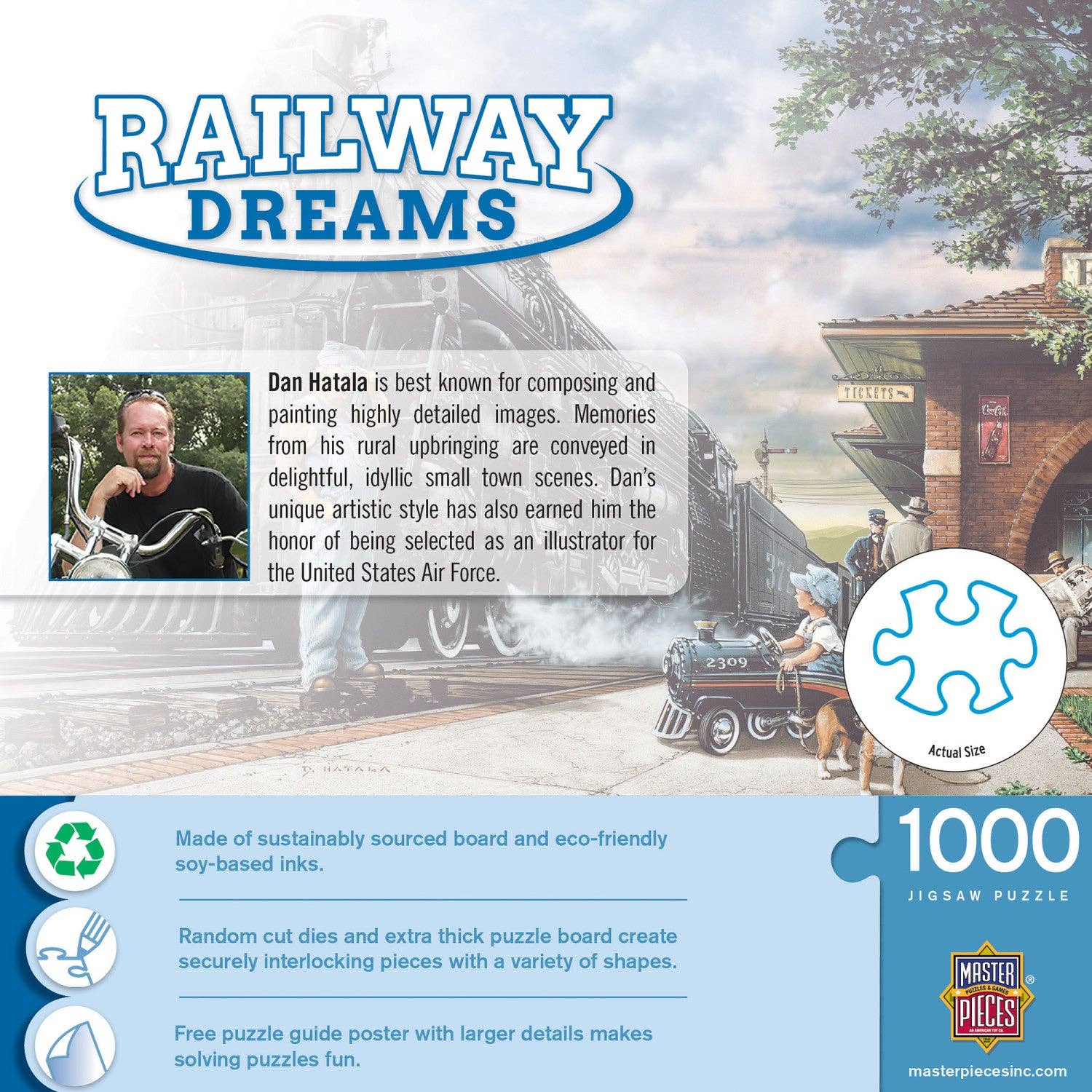 Railway Dreams 1000 Piece Puzzle | Masterpieces Puzzles