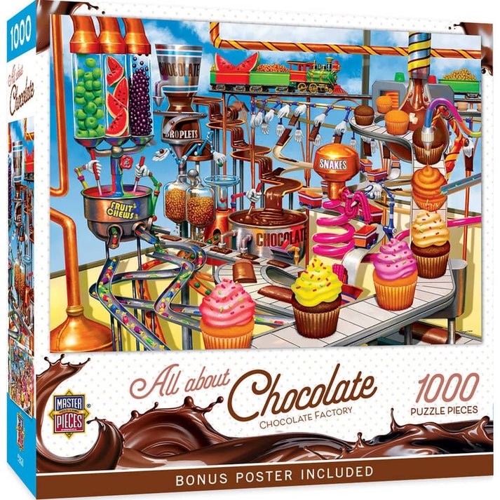 Chocolate Factory 1000 Piece Jigsaw Puzzle | Masterpieces