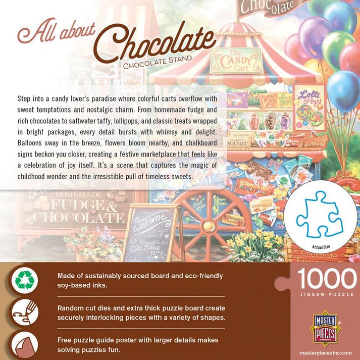 Chocolate Stand 1000 Piece Jigsaw Puzzle | Masterpieces