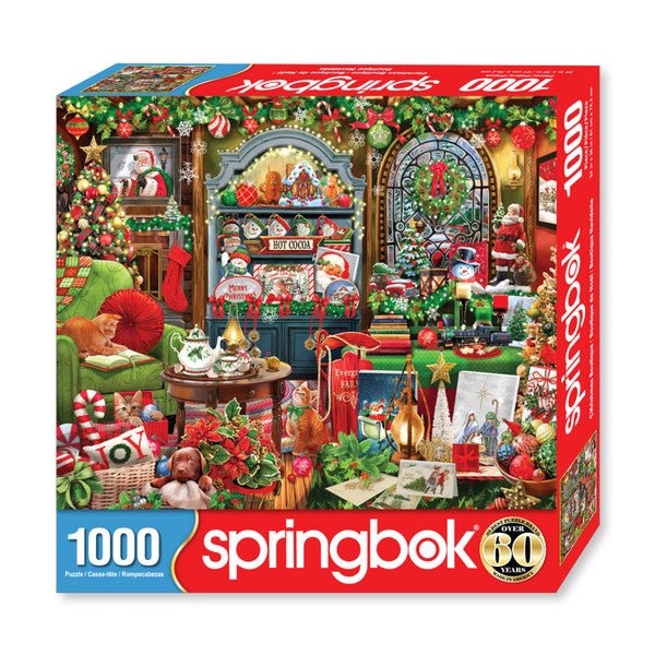 Christmas Boutique 1000 Piece Jigsaw Puzzle by Springbok Puzzles