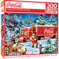 Coca-Cola Holiday Haul 300 Piece EZ Grip Jigsaw Puzzle by Masterpieces Puzzles