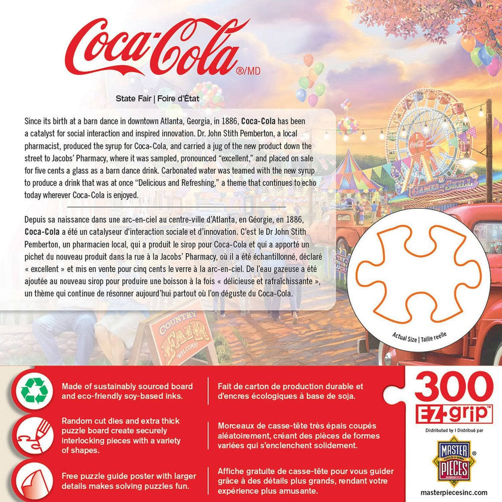 Coca-Cola State Fair 300 Piece Jigsaw Puzzle | Masterpieces Puzzles