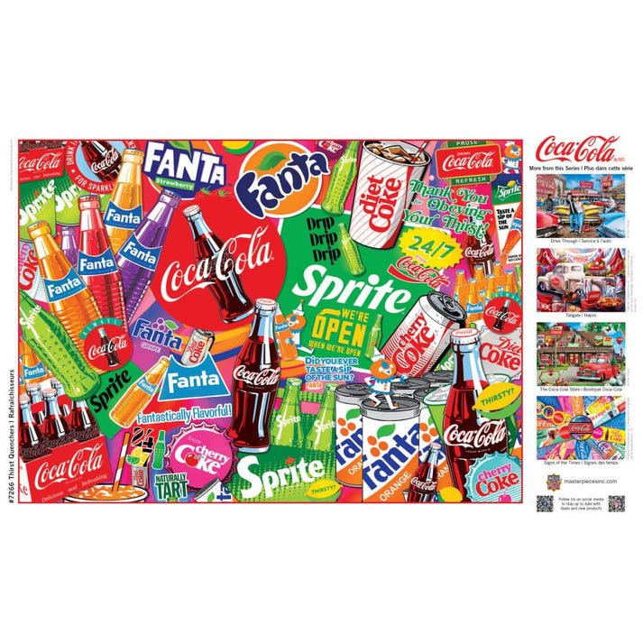 Coca-Cola Taste the Feeling 1000 Piece Jigsaw Puzzle | Masterpieces
