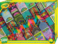 Colors Of Crayola 500 Piece Jigsaw Puzzle by Springbok Puzzles