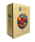 Coral Shaped 300 Piece Wooden Jigsaw Puzzle | Trippy Puzzle Co