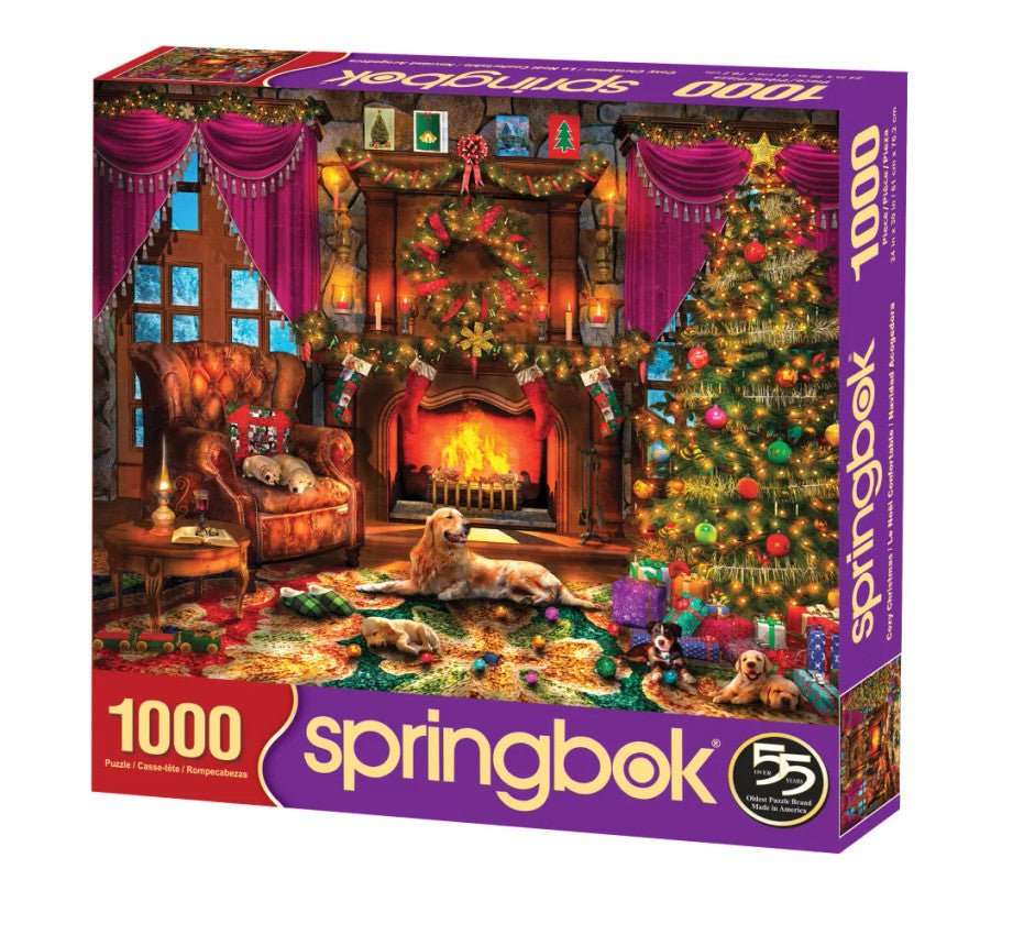 Cozy Christmas 1000 Piece Jigsaw Puzzle by Springbok Puzzles