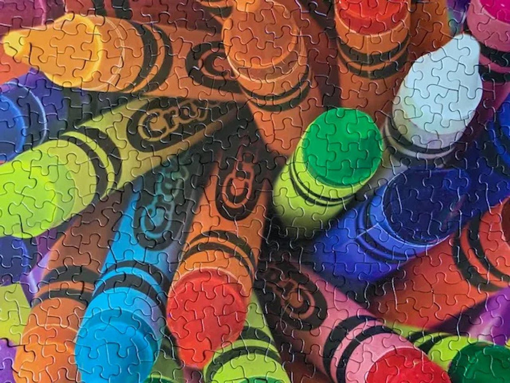Crayola Twist 500 Piece Jigsaw Puzzle by Springbok Puzzles