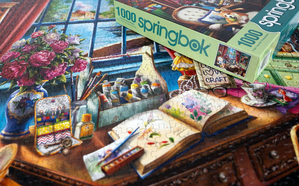 Creative Mood 1000 Piece Jigsaw Puzzle | Springbok Puzzles