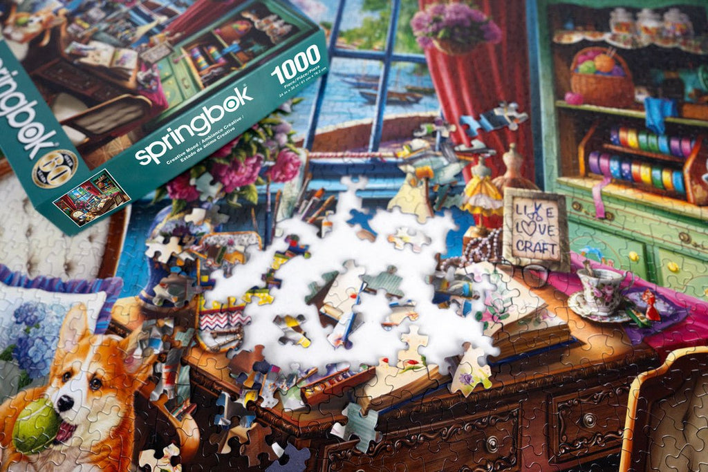 Creative Mood 1000 Piece Jigsaw Puzzle | Springbok Puzzles