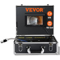 Sewer Camera, 100 ft/30 m, 7" Screen Pipeline Inspection Camera with DVR Function, Waterproof IP68 Camera, 12 pcs Adjustable LEDs, with a 16 GB SD Card for Sewer Line, Duct Drain Pipe Plumbing