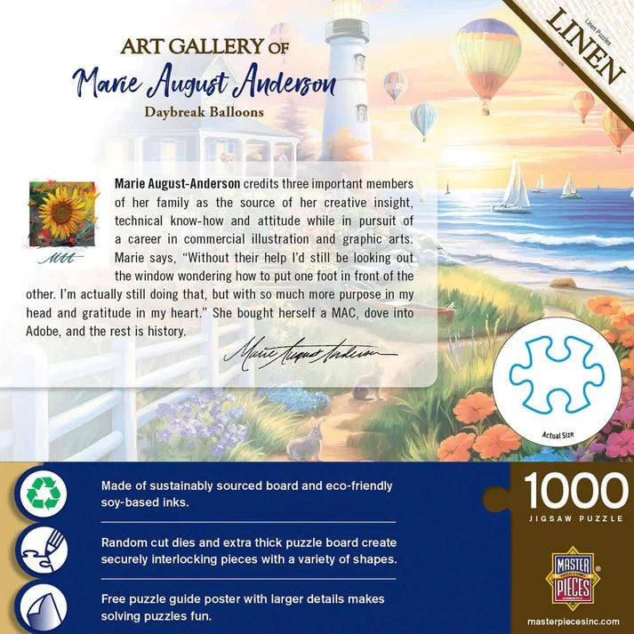 Daybreak Balloons 1000 Piece Jigsaw Puzzle | Masterpieces