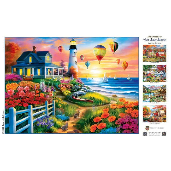 Daybreak Balloons 1000 Piece Jigsaw Puzzle | Masterpieces