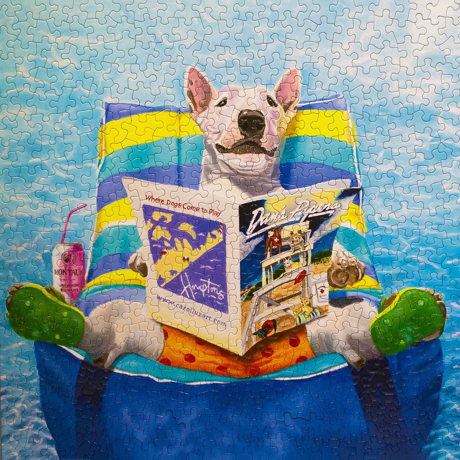 Dog Days Of Summer 500 Piece Jigsaw Puzzle by Springbok Puzzles