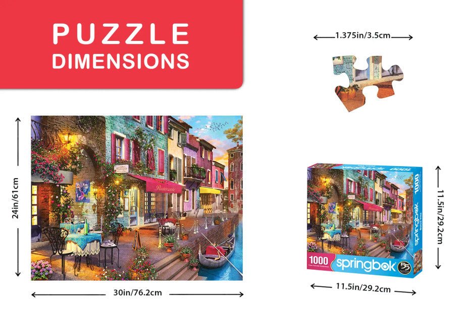 Dolce Vita 1000 Piece Jigsaw Puzzle by Springbok Puzzles