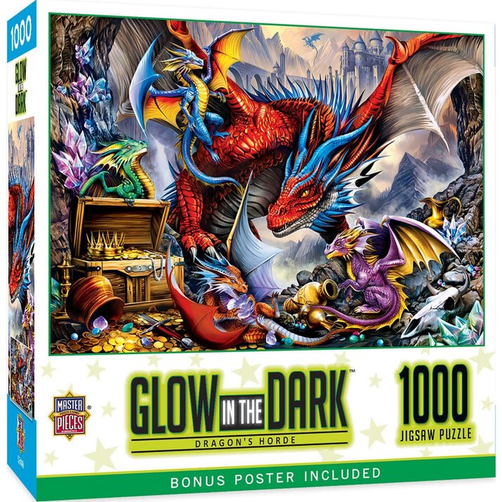 Dragons Hoard 1000 Piece Jigsaw Puzzle | Masterpieces