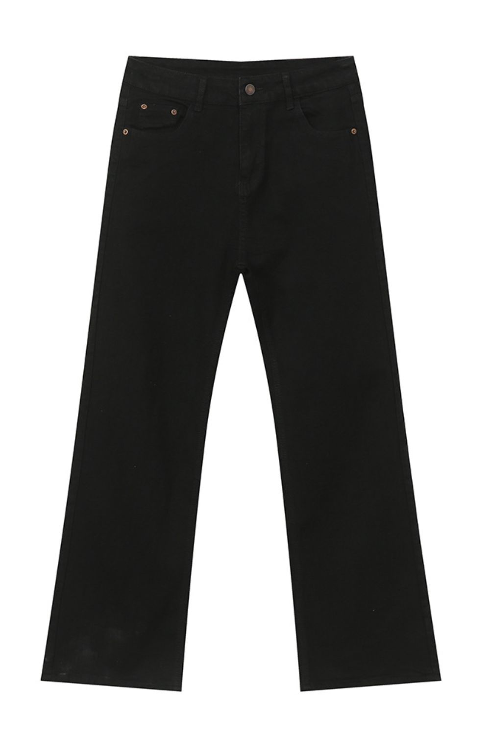 Mid Rise Jeans with Pockets