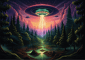 Earthly Encounter 1000 Piece Jigsaw Puzzle | Trippy Puzzle Co