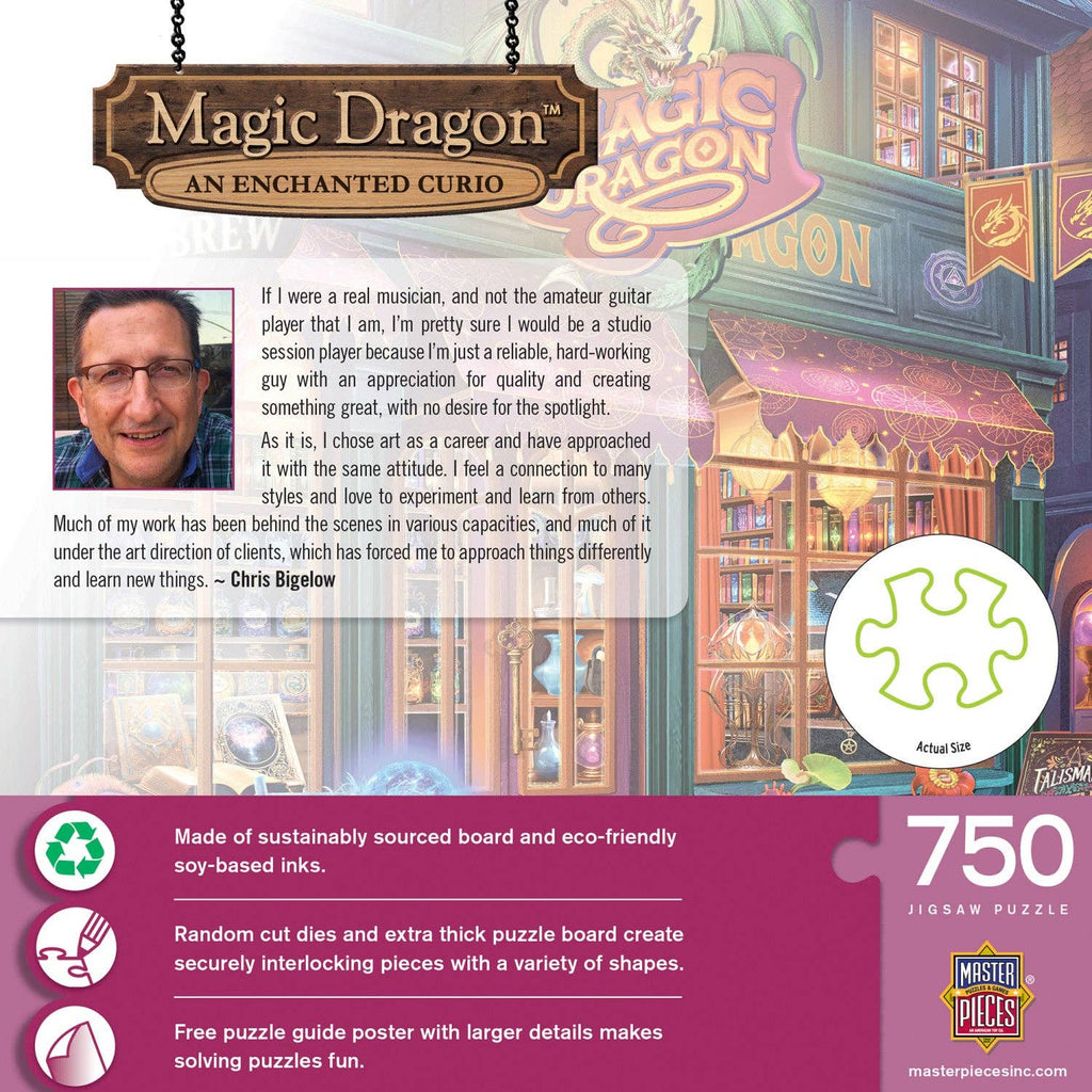 Enchanted Curios - Shopkeepers 750 Piece Jigsaw Puzzle | Masterpieces