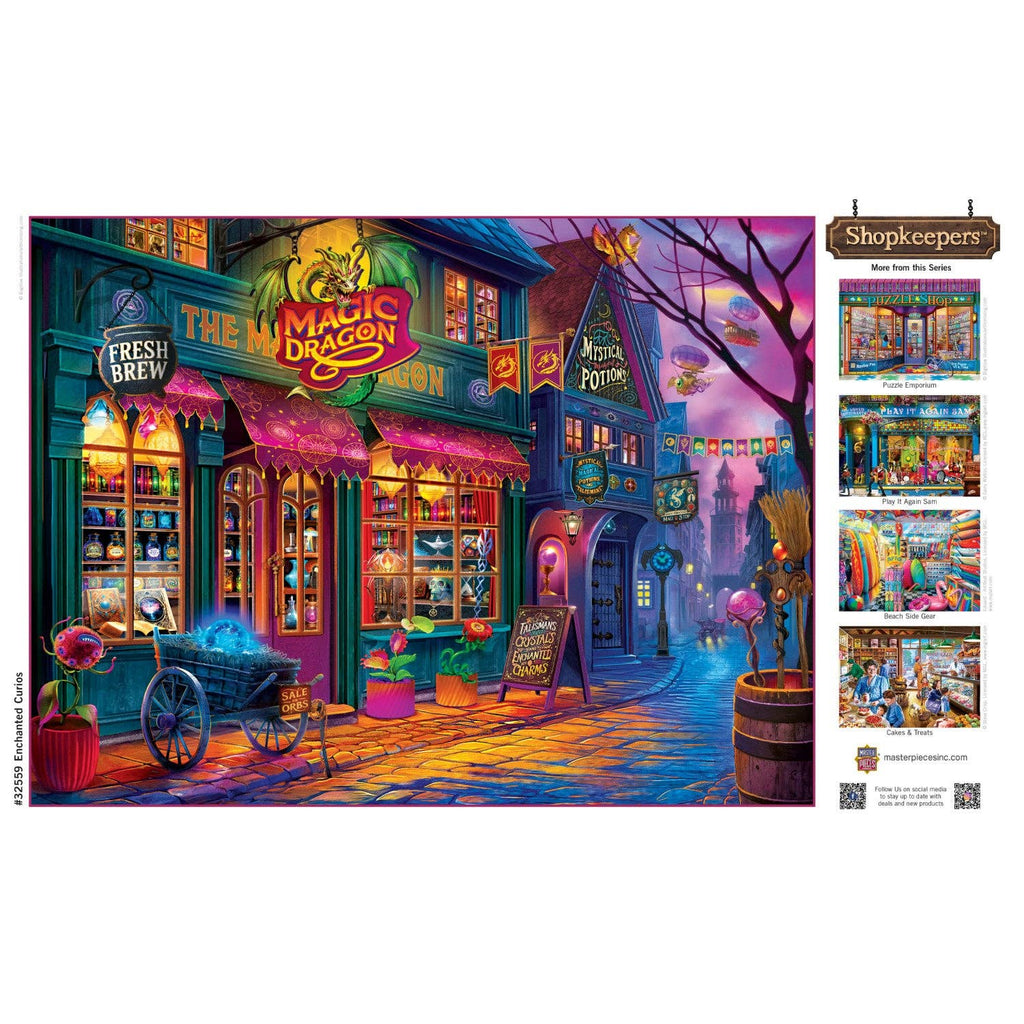 Enchanted Curios - Shopkeepers 750 Piece Jigsaw Puzzle | Masterpieces
