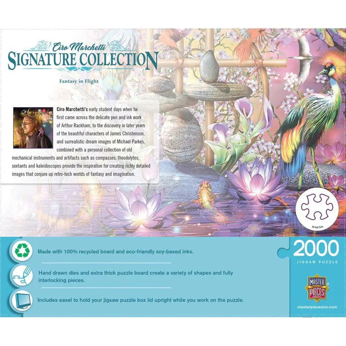 Fantasy in Flight 2000 Piece Jigsaw Puzzle | Masterpieces