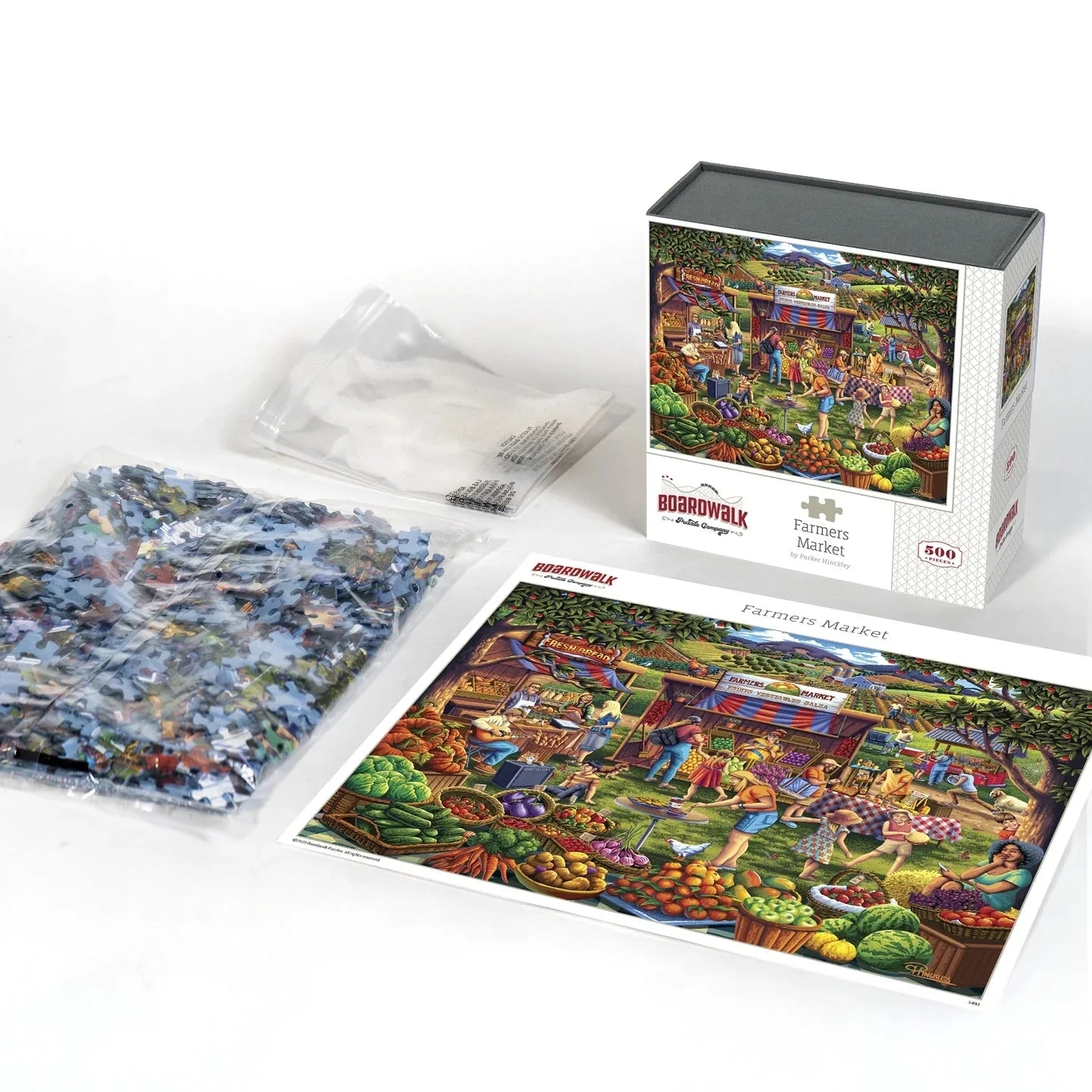 Farmers Market 500 Piece Puzzle by Boardwalk